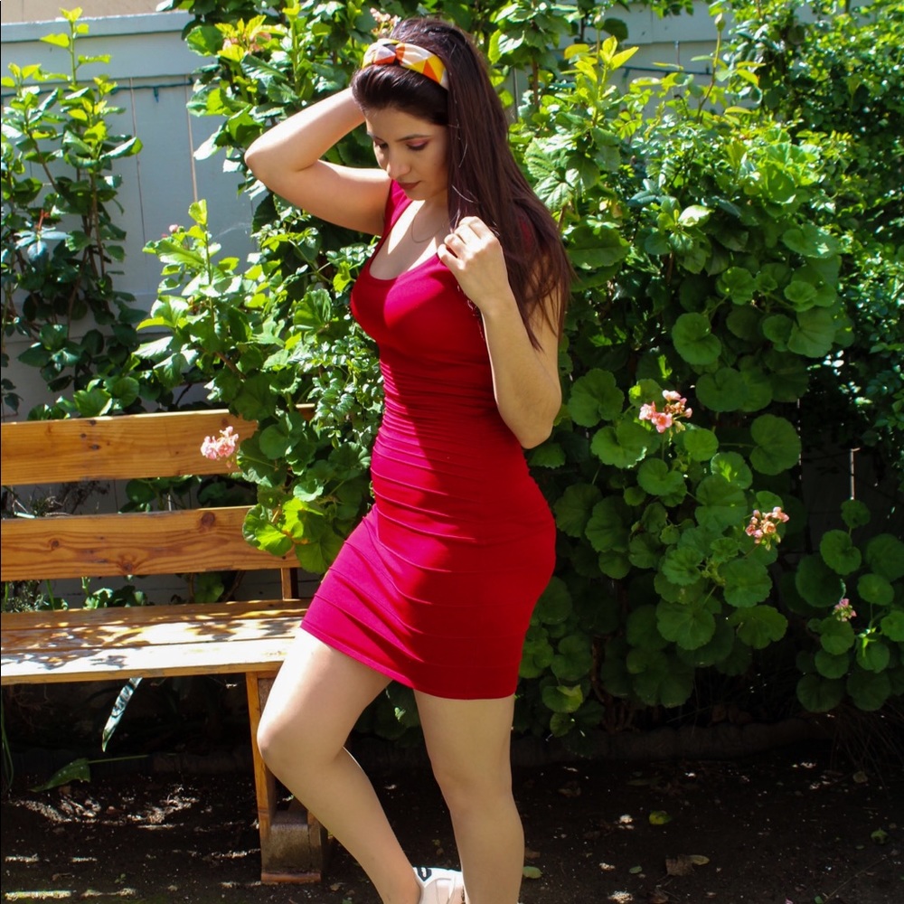 ❤️ Red Charlotte Russe Dress